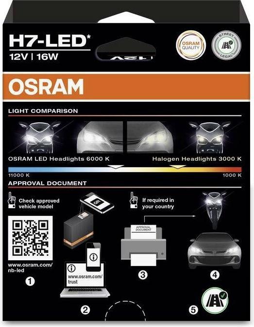 Immagine prodotto Osram Velocità dell'interruttore notturno (H7)