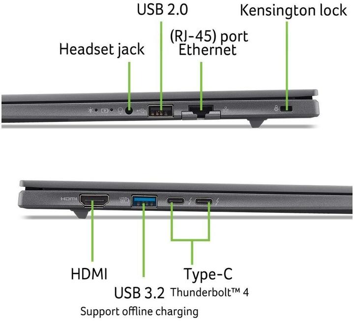 Produktbild Acer TravelMate X4 (14", 512 GB, 16 GB, CH, Intel Core Ultra 5 226V)