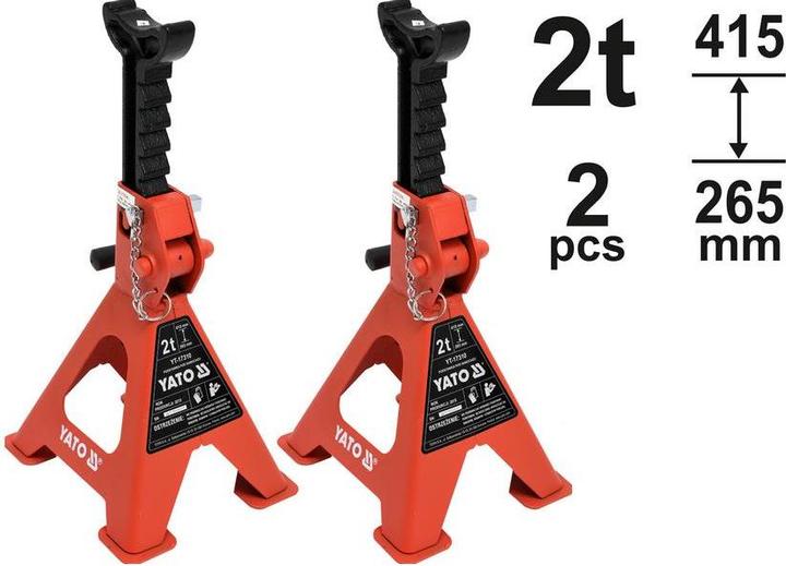 Yato Jack Stands 2t 2pcs