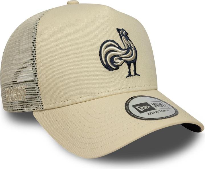 Actual product image New Era A-Frame Mesh Trucker Cap - French Rugby Federation