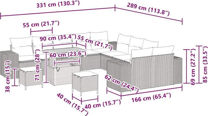 Produktbild vidaXL Maxence