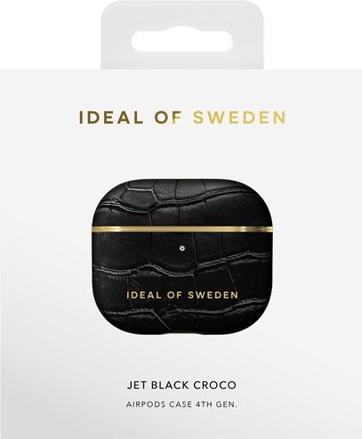 Image du produit iDeal Of Sweden Designer Hard-Cover Jet Black Croco (Manchon pour casque d'écoute)