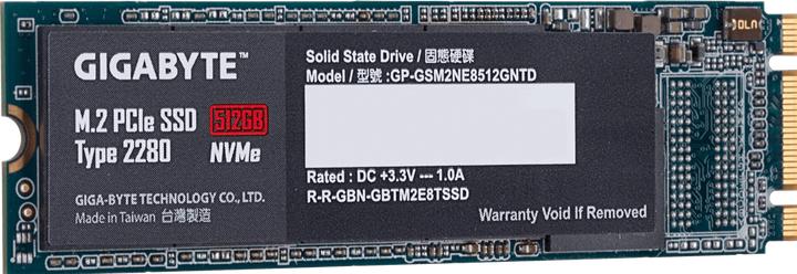 Produktbild Gigabyte GP-GSM2NE8512GNTD (512 GB, M.2)