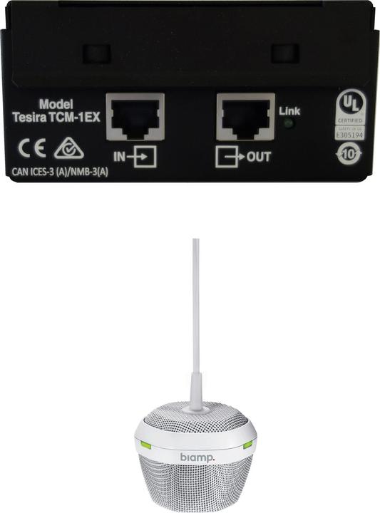 Actual product image Biamp TCM-1EX