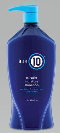 Actual product image It's A 10 Miracle Moisture Shampoo SF 1 litre (1000 ml, Liquid shampoo)