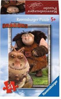 Produktbild Ravensburger Minipuzzle Dragons (54 Teile)