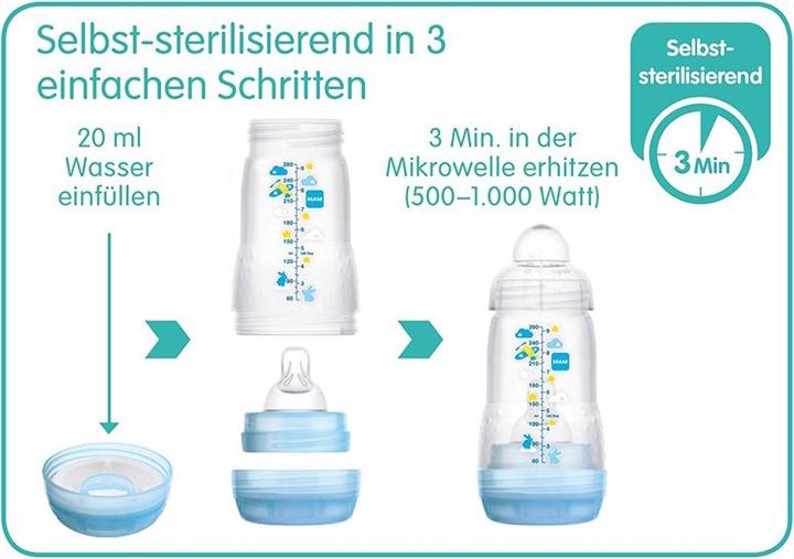Image du produit MAM Easy Start biberon anti-colique (320 ml)