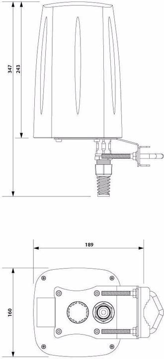 Produktbild Teltonika LTE-Antenne QuSpot A950S Outdoor Gehäuse für RUT-950 (3G, GSM)
