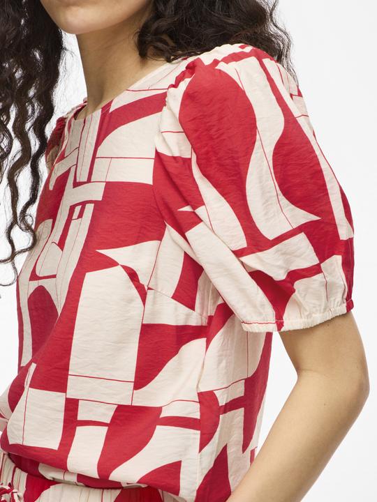 Immagine prodotto Vila VIHASJA Print Oberteil mit kurzen Ärmeln (44)