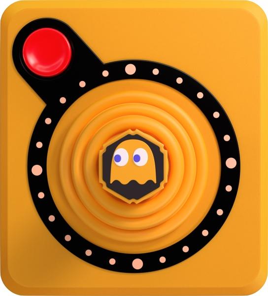 Image du produit Plaion Pac-Man CX40+ Joystick Orange (INT) (Atari)