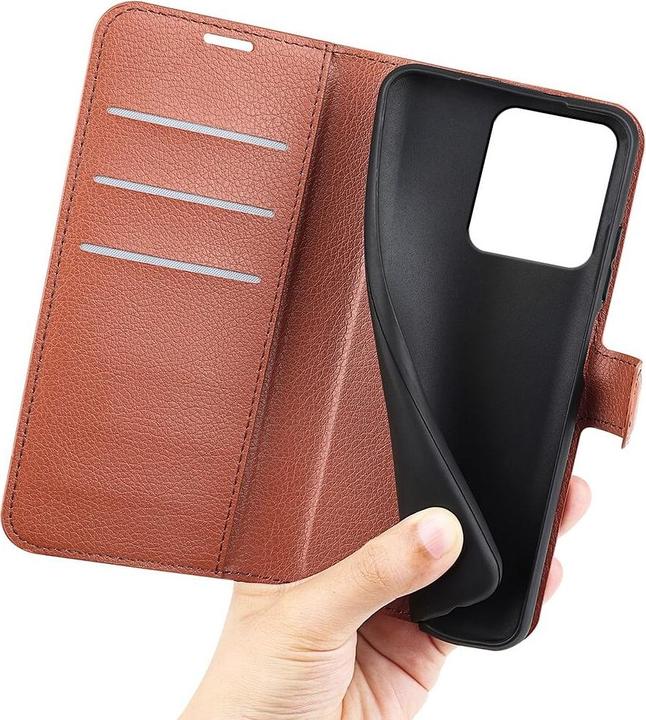 Actual product image Cover-Discount Xiaomi Redmi 13 / Poco M6 - Leather case cover (Xiaomi Poco M6, Xiaomi Redmi 13)