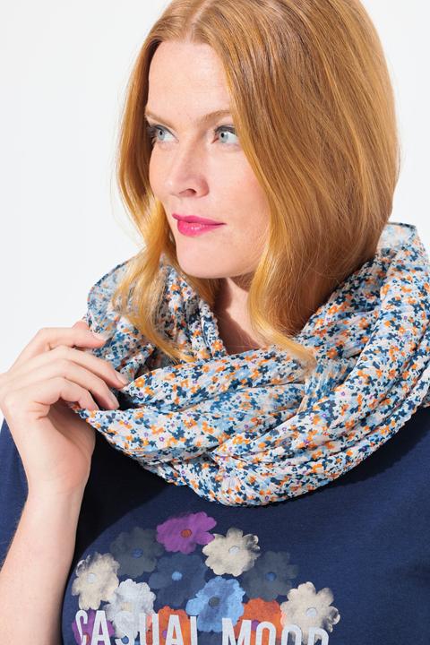 Produktbild Ulla Popken Loop, Plissee, Blüten