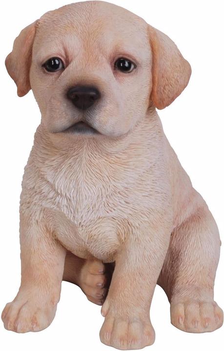 Actual product image Deco figure Labrador puppy, brown