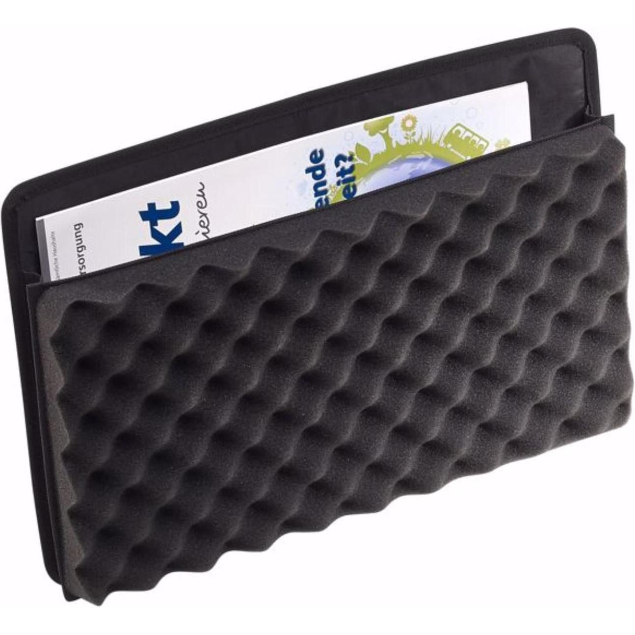 B+W Koffer Deckeltasche LP/1000 zu Typ 5000 und 5500 (Kamera Innentasche, 6.16 l), Kameratasche, Schwarz