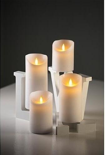 Produktbild Lotti LED Kerze 12,5cm weiss 44326