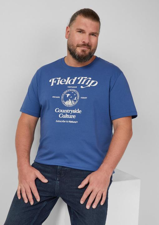 Produktbild S.Oliver T-Shirt Baumwoll-T-Shirt mit Frontprint (4XL)