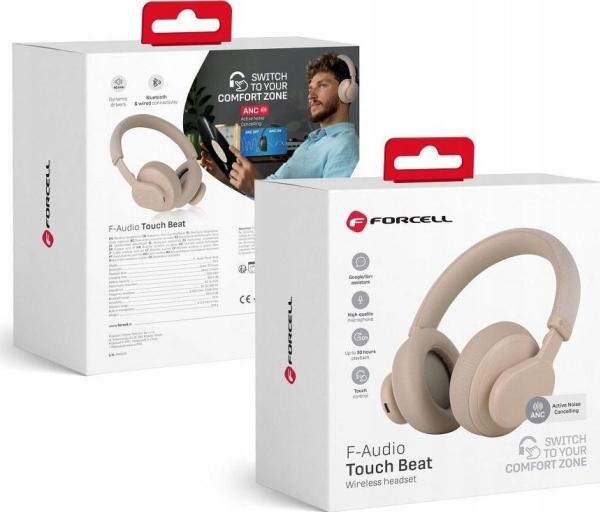 Actual product image Forcell Touch Beat Bluetooth headset (ANC, 30 h, Wireless)