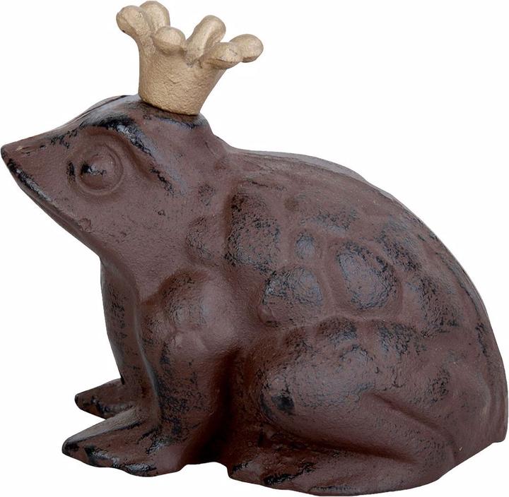 Esschert Design Decorative figure frog king rust (20.5 x 17.5 x 20 cm)