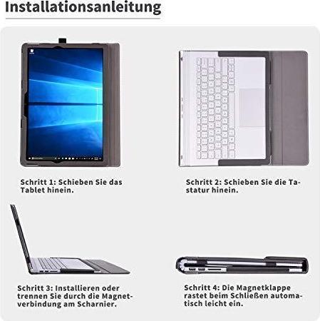 Produktbild Eaivodo Surface Book 3 Hülle Cover 15 Zoll