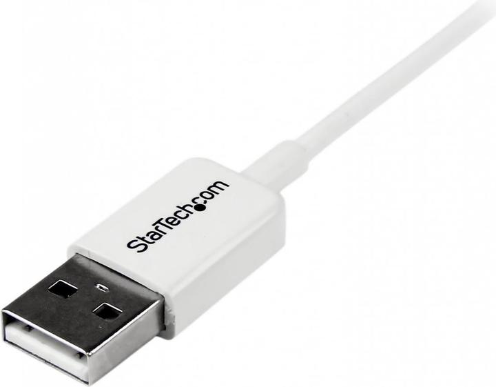 Image du produit StarTech Câble USB 2.0 A vers Micro USB B 1m - Câble de données USB A / Micro B / Câble connecteur - Blanc (1 m, USB 2.0)