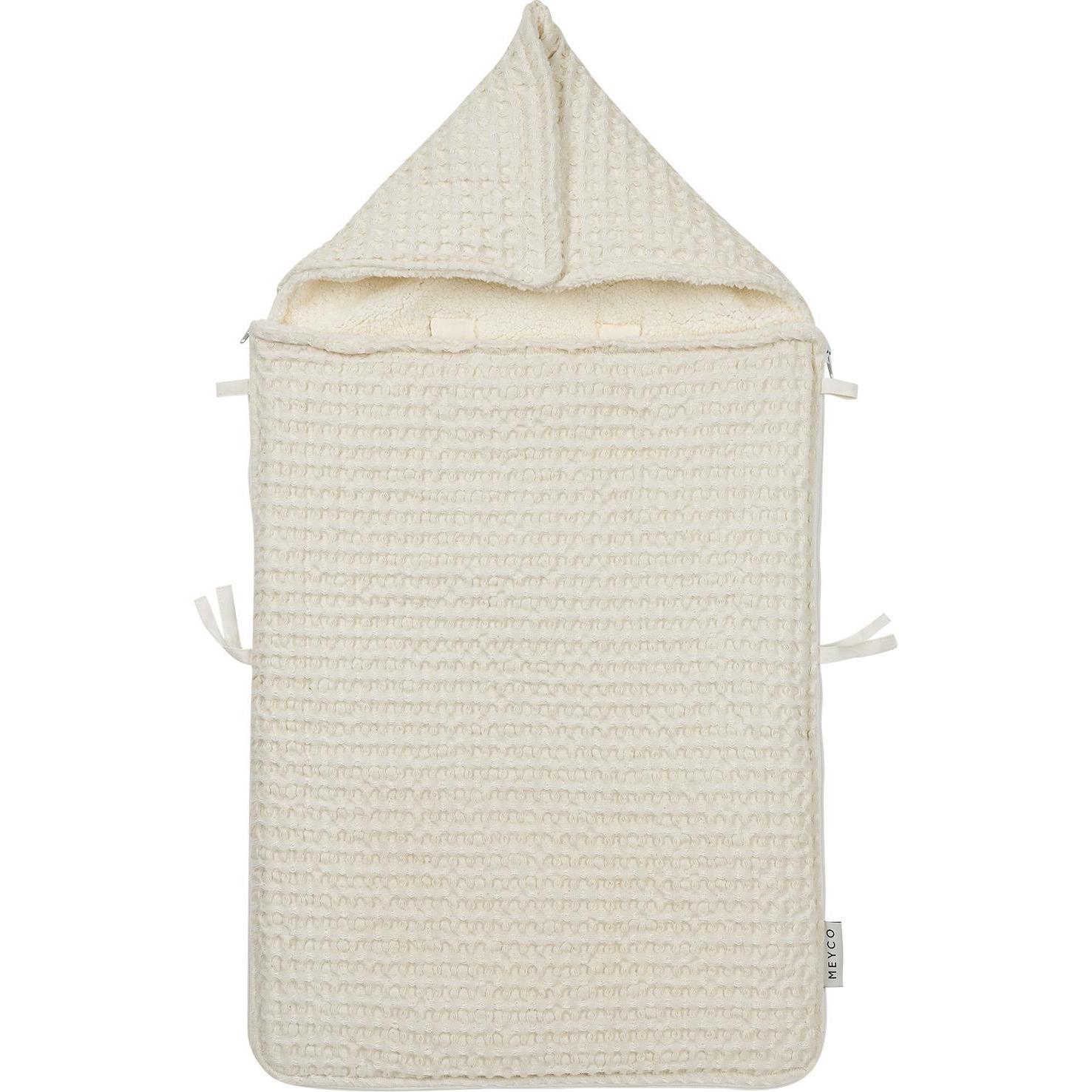 Meyco Waffel Teddy fusssack (49687536)