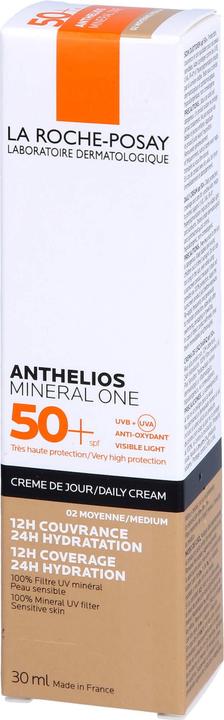 Image du produit La Roche Posay Anthelios Mineral One #02 Medium (Crème solaire, SPF 50+, 30 ml, 50 g)