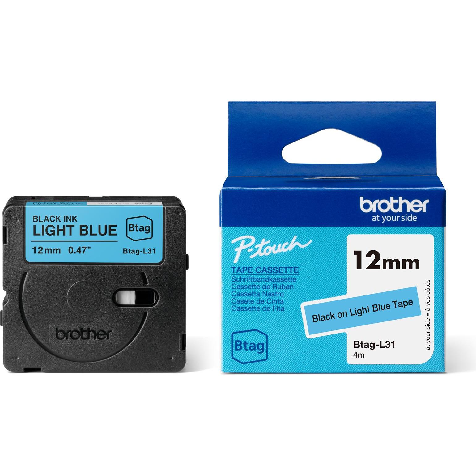 Thumbnail - Brother, Beschriftungsband, Btag (1.20 cm, Blau)