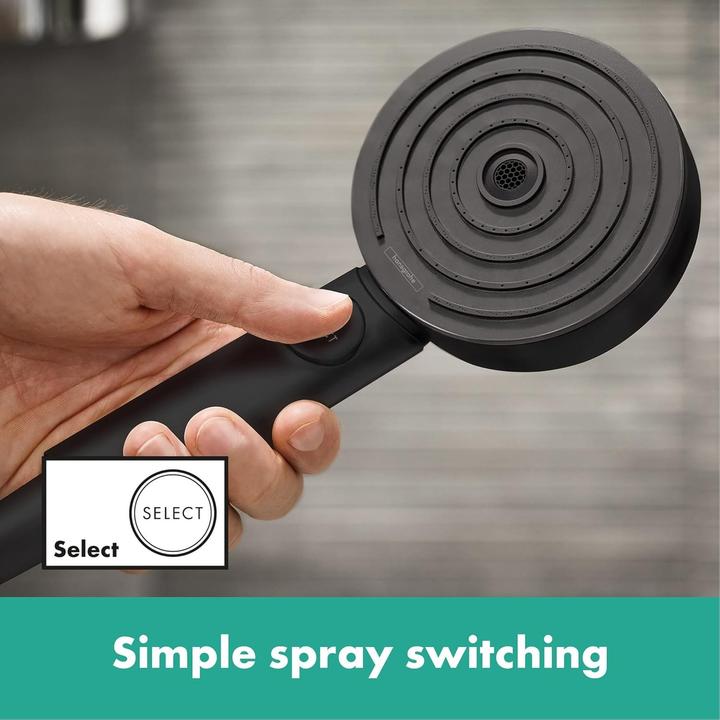 Produktbild hansgrohe Pulsify Select S Duschkopfhalterungset 105 Relaxation mit Duschschlauch 125 cm (3 Strahlarten, 11.40 l/min)