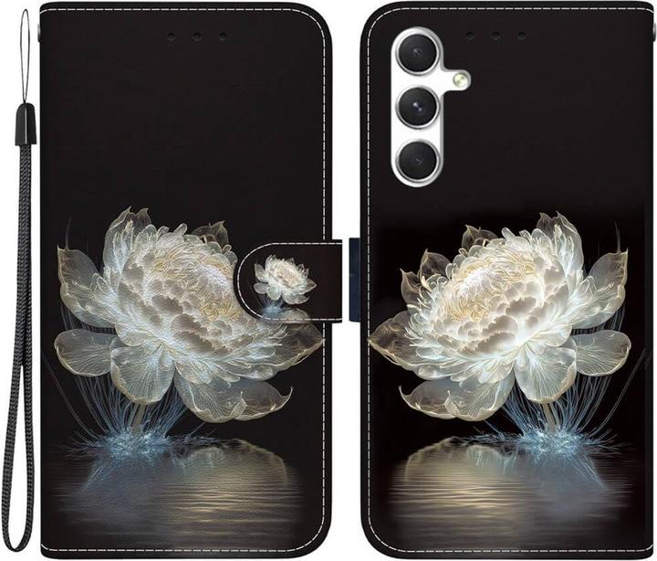 Actual product image Cover-Discount Galaxy S25 - Tasche Hülle mit Blüten Motiv (Samsung Galaxy S25)