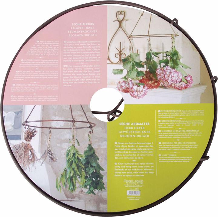 Image du produit Esschert Design Séchoir à fleurs et à herbes décoratif suspendu