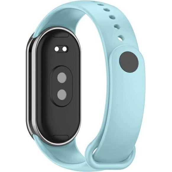 Beline pasek Simple Mi Band 9/8turkusowy /turquoise (Materiale sintetico, Silicone), Cinturini per orologi, Turchese