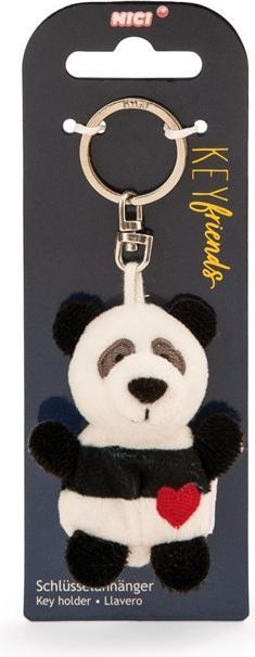 Actual product image Magni NICI Schlüsselanhänger Panda mit Herz 5cm