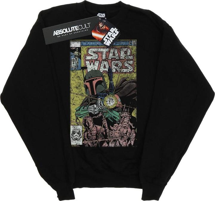 Produktbild Star Wars Boba Fett Comic Sweatshirt Jungen (128)