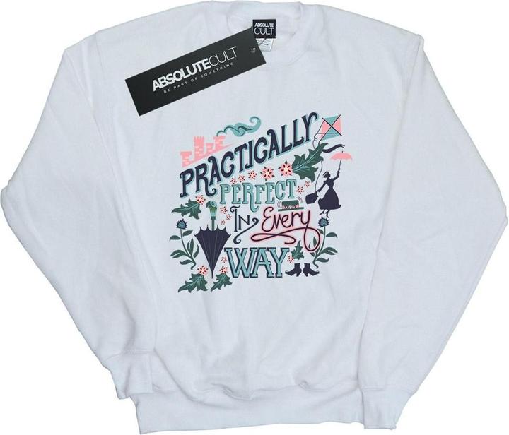 Produktbild Mary Poppins Practically Perfect In Every Way Sweatshirt Mädchen (140, 146)
