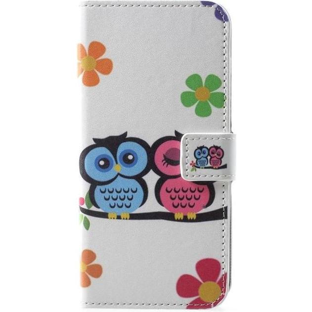 MU Style Leder Bookcover Image Series (Huawei Y6 (2018)), Smartphone Hülle, Mehrfarbig