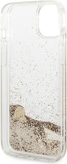 Produktbild Guess GUOHCP14SGLHFLGO iPhone 14 6,1" złoty/gold hardcase Glitter Charms (Apple iPhone 14)