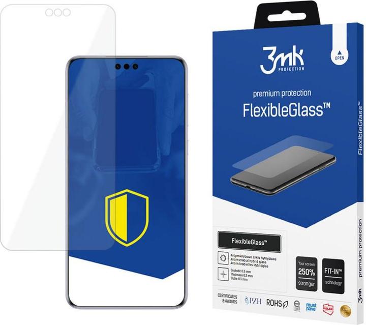 Actual product image 3MK FlexibleGlass Huawei Mate 60 Pro Szkło Hybrydowe (1 Piece, Huawei Mate 60 Pro)