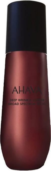 Actual product image Ahava APPLE OF SODOM Deep Wrinkle Lotion - Advanced Wrinkle Reduction SPF 30 (50 ml, Day cream, SPF 30)