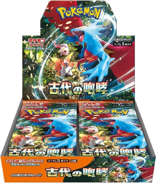 Pokémon Scarlet & Violet Ancient Roar (sv4K) Booster Display (Japanisch, Booster Display)