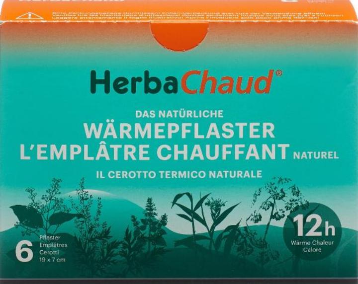 Actual product image HerbaChaud Heat plaster 19x7cm (6 x)