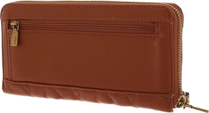 Produktbild Guess Elenia, Textile Wallet, SLG Large Zip, Cognac, For Women