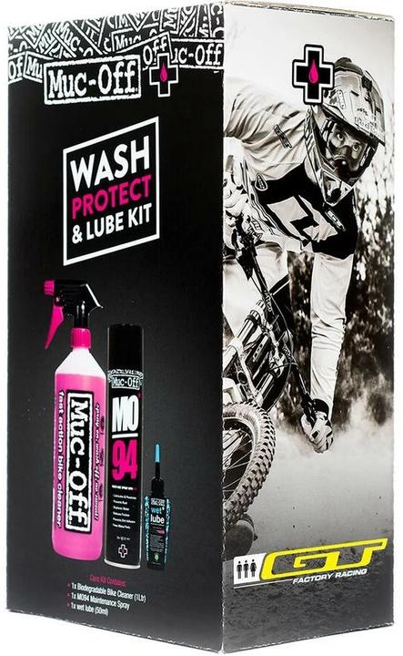 Produktbild Muc-Off Wash, Protect and Lube (1450 ml, Fahrradreiniger, Kettenöl, Pflegeset)