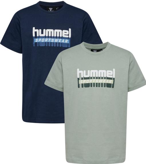 Produktbild hummel Hmltukas T-Shirt S/S 2-Pack (134)