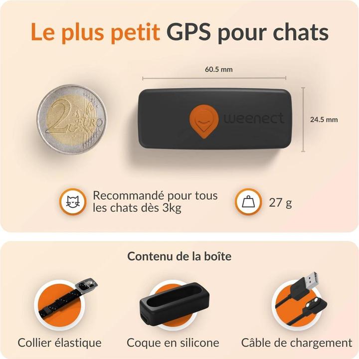 Produktbild Weenect GPS-Tracker XS für Katzen (Katze)