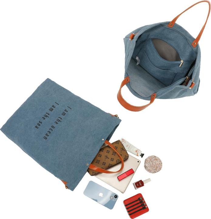 Produktbild Gallantry Seabag Cabas Handtasche in Jean (5 l)