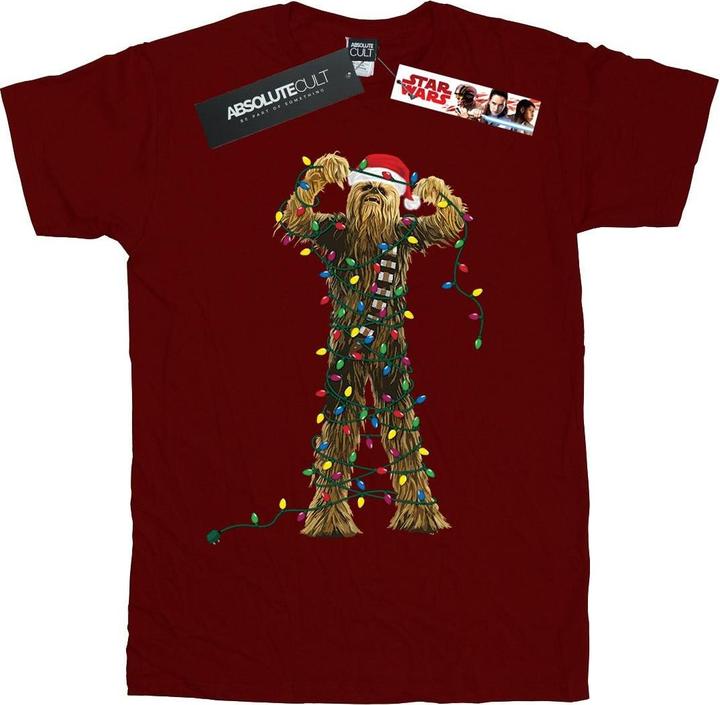 Produktbild Star Wars Chewbacca Christmas Lights TShirt Jungen (152, 158)