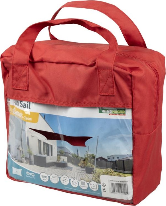 Image du produit Windhager Sun Sail CANNES Rectangle (3 x 4 m)