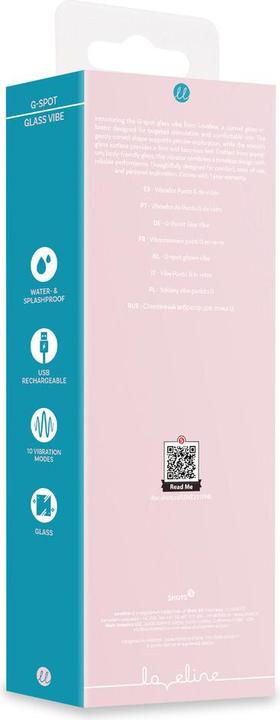 Produktbild Loveline Glass G-Spot Vibe - Pink