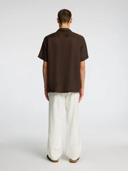 Produktbild Selected Homme 100% Leinen Kurzarmhemd (L)