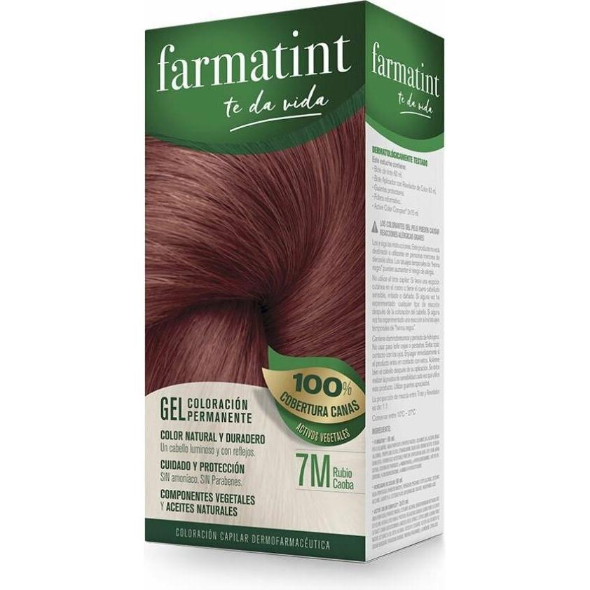 Farmatint, Haarfarbe, 7m Gel 135ml (Mahogany Blonde)